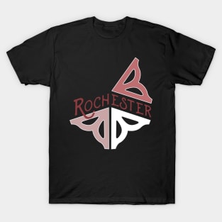 Rochester antique flower logo T-Shirt